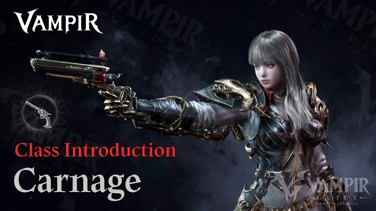 Frame from Netmarble's official Carnage class introduction video
